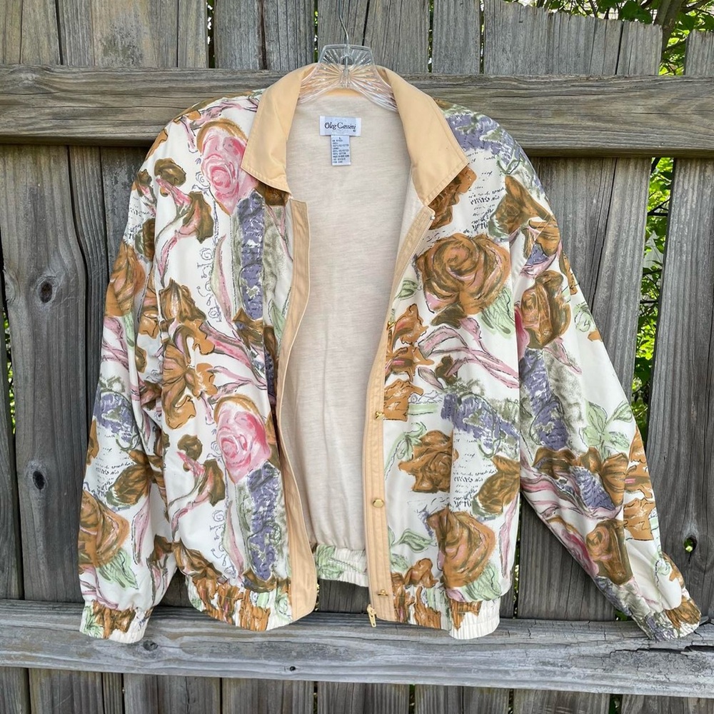 Vintage‎ fall vibes Oleg Cassini jacket. Size large.